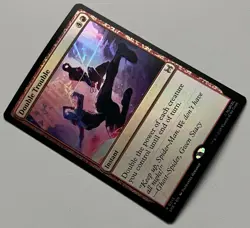 MTG Marvel’s Spider-Man Eternal Double Trouble Instant RARE FOIL #0013 - Image 2