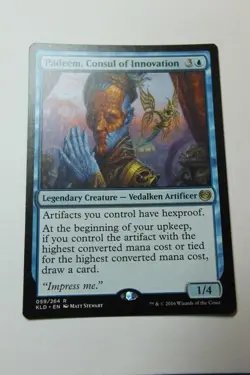MTG Padeem Consul of Innovation x1- -Kaladesh-Lightly Played - Image 1