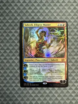MTG Saheeli, Filigree Master #219/287 Foil Mythic The Brothers’ War (BRO) - Image 1