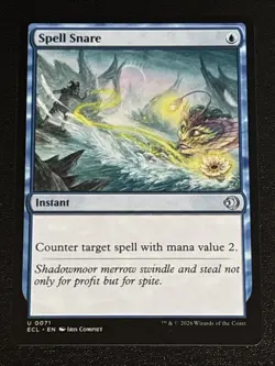 MTG Lorwyn Eclipsed Spell Snare 0071 NM - Image 1
