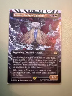 Jenova, Ancient Calamity (Borderless) Final Fantasy MTG NM 346 - Image 1