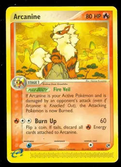Pokemon ARCANINE 15/100 Sandstorm - RARE - MOD PLAY - Image 1