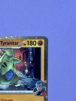 TCG Pokemon English Promo Team Rocket's Tyranitar (Prerelease) [Staff] 096/182 - Image 4