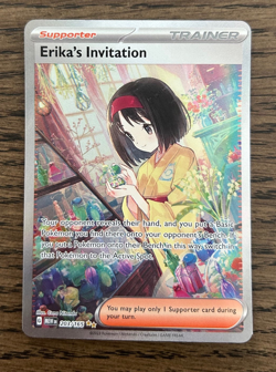 Pokemon 151 ENGLISH - ERIKA'S INVITATION SPECIAL ILLUSTRATION RARE 203/165 - NM - Image 1