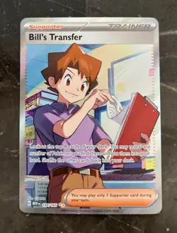 Pokemon 151 ENGLISH - LIGHT PLAY - BILL'S TRANSFER - ULTRA RARE - 194/165 - LP - Image 1