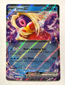 Pokemon 151 ENGLISH - JYNX EX - DOUBLE RARE - 124/165 - NM/M - Image 1