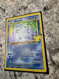 Blastoise 2/102 Celebrations: Classic Collection Holo Pokemon Card Near Mint - Image 2