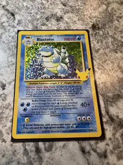 Blastoise 2/102 Celebrations: Classic Collection Holo Pokemon Card Near Mint - Image 3