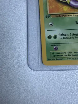 Ekans 1st Edition Team Rocket 56/82 WOTC Vintage Pokemon - Image 3