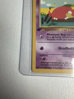 Slowpoke 1st Edition Team Rocket 67/82 WOTC Vintage Pokemon - Image 3