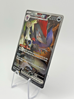 N's Zoroark Ex 185/159 Sv09: Pokemon Scarlet & Violet Journey Together Holo - Image 2