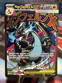 Pokemon TCG Mega Charizard Black Star Promo Charizard UPC NM - Image 1
