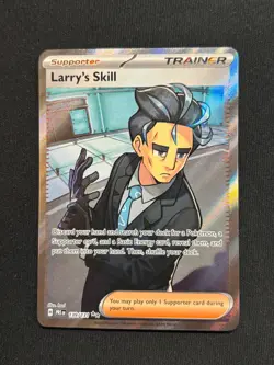 Pokemon Larry’s Skill Full Art Trainer 139/131 Prismatic Evolutions - Image 1