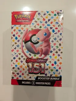 Pokemon TCG Scarlet and Violet 151 Booster Bundle Set - 290-85321 820650853210 - Image 1