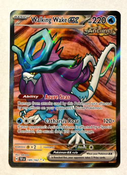 Pokemon Temporal Forces - WALKING WAKE EX - ULTRA RARE - 189/162 - NM/M - Image 1