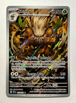 Pokemon Temporal Forces - SHIFTRY - ILLUSTRATION RARE - 163/162 - NM/M - Image 1
