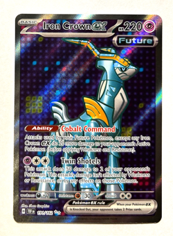 Pokemon Temporal Forces - IRON CROWN EX - ULTRA RARE - 191/162 - NM/M - Image 1