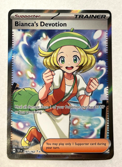 Pokemon Temporal Forces - BIANCA'S DEVOTION - ULTRA RARE - 197/162 - NM/M - Image 1