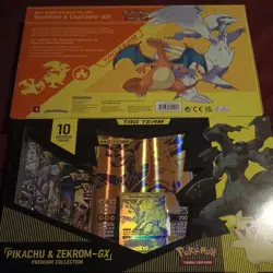 Pokemon TCG- Reshiram & Charizard/Pikachu & Zekrom GX Tag Team Boxes-2021 Sealed - Image 3