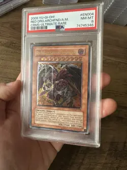 Yu-Gi-Oh! Red Dragon Archfiend/Assault Mode CRMS-EN004 Ultimate Rare PSA 8 EURO - Image 2