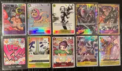 One Piece TCG English 10 Card Lot - Mixed Rarity - All Near Mint - Image 1
