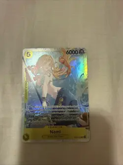 One Piece TCG Nami 053 EB03-053 Extra Booster Heroines Edition SR English NM - Image 1