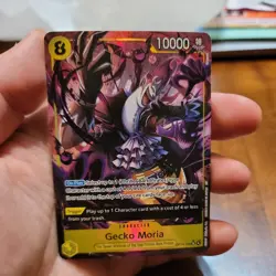 Gecko Moria - OP14-104 (Alternate Art) OP14-104 The Azure Sea's Seven Foil - Image 1