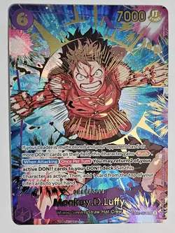 2025 One Piece The Best V2 Monkey D Luffy Special Alt Art EB02-061 English - Image 1