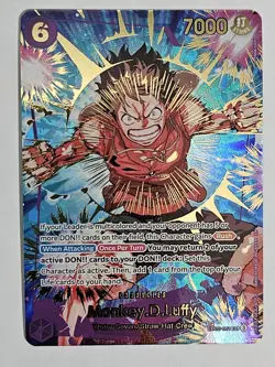2025 One Piece The Best V2 Monkey D Luffy Special Alt Art EB02-061 English - Image 2