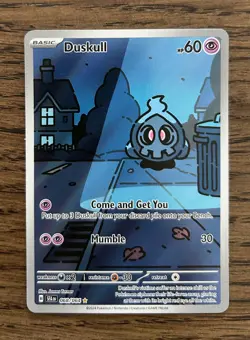 Pokemon Shrouded Fable - DUSKULL - ILLUSTRATION RARE - 068/064 - NM - Image 1