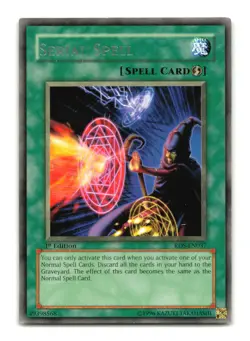 Serial Spell - RDS-EN037 1st Edition Rare - YuGiOh-LP - Image 1