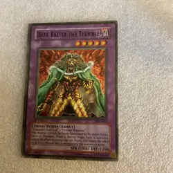 Yu-Gi-Oh! Dark Balter The Terrible LOD-002 1st Edition Super Rare NM/M - Image 1