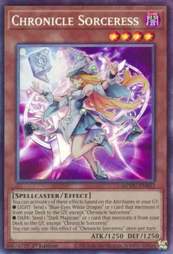 Chronicle Sorceress (Collector's Rare)-Collector's Rare - 1St Edition - MZMU-... - Image 1