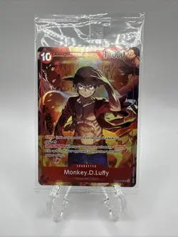 SEALED ! Promo One Piece CARD Treasure Booster Monkey.D.Luffy ST10-006 SR NEW - Image 1