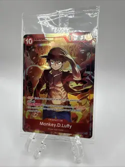 SEALED ! Promo One Piece CARD Treasure Booster Monkey.D.Luffy ST10-006 SR NEW - Image 2