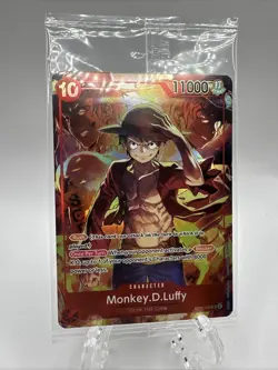 SEALED ! Promo One Piece CARD Treasure Booster Monkey.D.Luffy ST10-006 SR NEW - Image 3