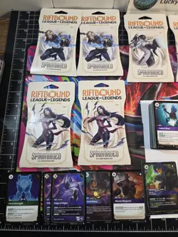 10x - Riftbound League Of Legends Spiritforged Sleeved Boosters! + Cards 👀 - Image 2
