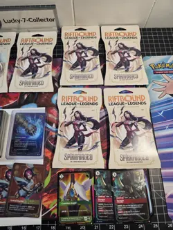 10x - Riftbound League Of Legends Spiritforged Sleeved Boosters! + Cards 👀 - Image 4