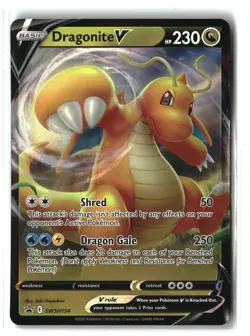 SWSH: Sword & Shield Promo Cards #SWSH154 Dragonite V - Image 1