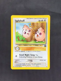 Pokemon Cards: Wizards Black Star Promo: Igglybuff 36 - Image 1