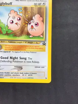 Pokemon Cards: Wizards Black Star Promo: Igglybuff 36 - Image 4