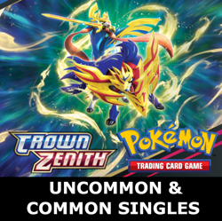 Pokemon TCG Crown Zenith - UNCOMMON & COMMON SINGLE CARDS - NM/MINT - Image 1