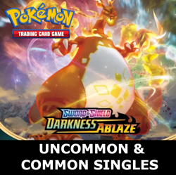 Pokemon TCG Darkness Ablaze - UNCOMMON & COMMON SINGLE CARDS - NM/MINT - Image 1
