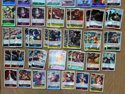 One Piece TCG JP Japanese - (145) Foil Card Lot - NM+, SEC, SR, No Base - Image 2