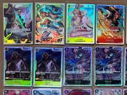 One Piece TCG JP Japanese - (145) Foil Card Lot - NM+, SEC, SR, No Base - Image 3