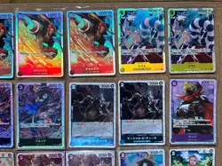 One Piece TCG JP Japanese - (145) Foil Card Lot - NM+, SEC, SR, No Base - Image 4