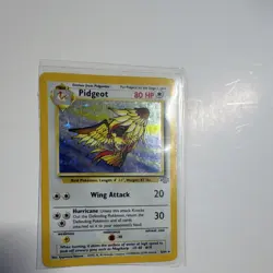 Pokemon Base Set Pidgeot Holo Card 8/64 1999 Wizards Ken Sugimori - Image 1