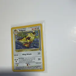 Pokemon Base Set Pidgeot Holo Card 8/64 1999 Wizards Ken Sugimori - Image 2