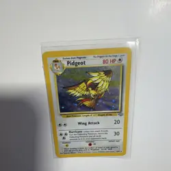Pokemon Base Set Pidgeot Holo Card 8/64 1999 Wizards Ken Sugimori - Image 4