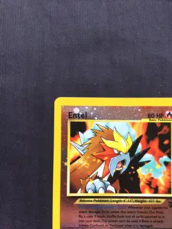 Pokemon Cards: Wizards Black Star Promo: Entei 34 - Image 3
